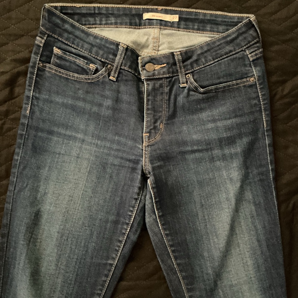 Levi's Dark Blue Skinny Jeans
